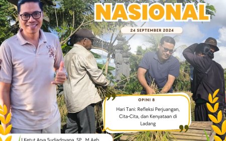 Hari Tani: Refleksi Perjuangan, Cita-Cita, dan Kenyataan di Ladang