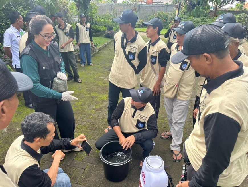 "Pestisida Bukan Jawaban ! Petani Badung Belajar Cara Cerdas Atasi Hama"