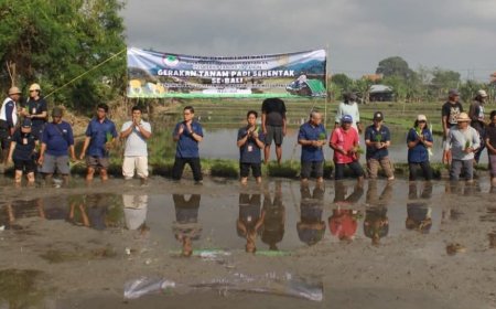 "PERHIPTANI Bali Orkestrasi Gerakan Tanam Padi Terbesar Tahun Ini”
