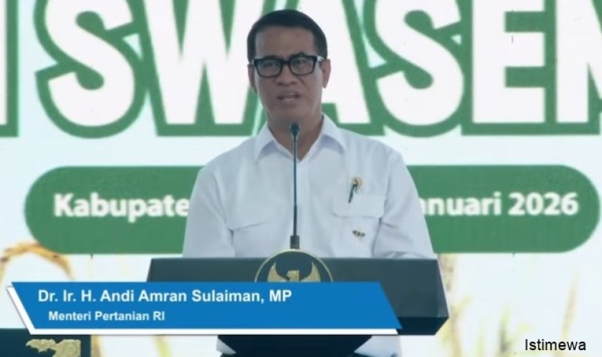 Mentan: Ini Kerja Kita Semua, Kerja Seluruh Penyuluh dan Petani Indonesia‼️