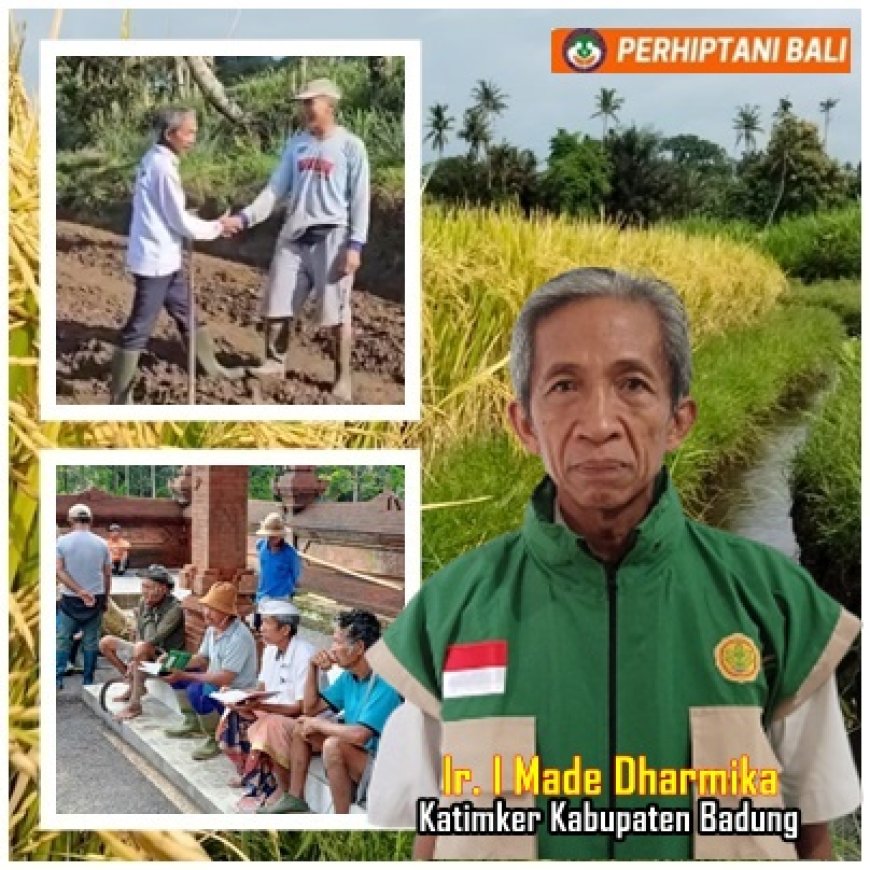 I Made Dharmika:  Dari Pemuda Tani Teladan Bali ke Katimker Penyuluh Badung