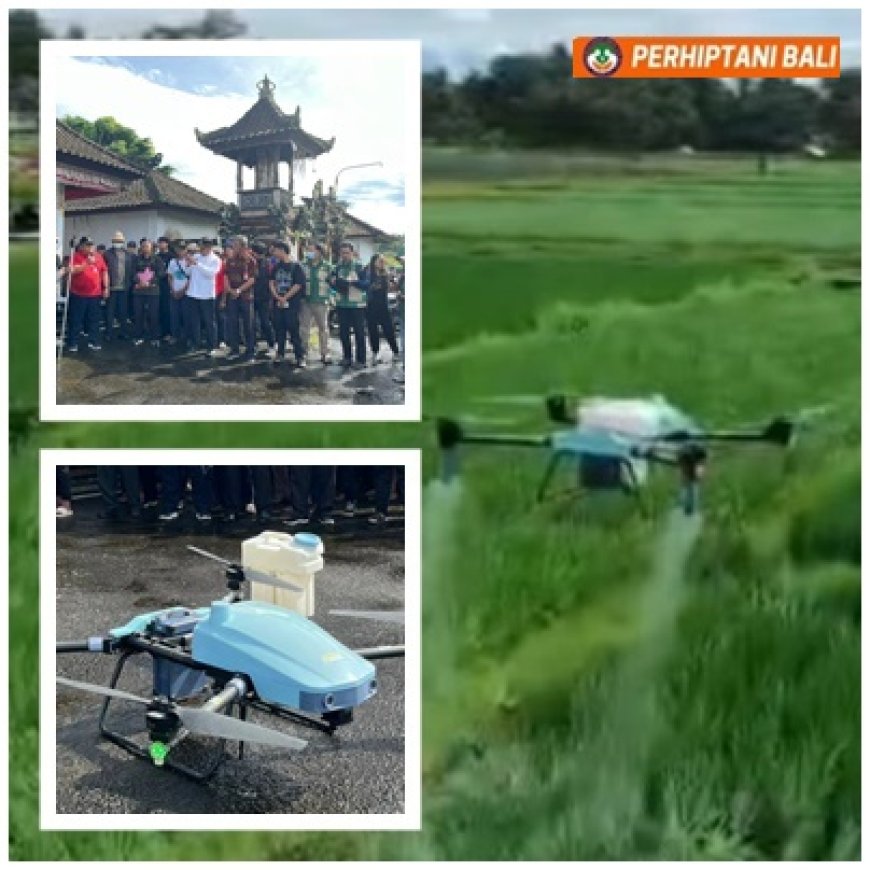 Tabanan Bangkit Lewat Teknologi Drone