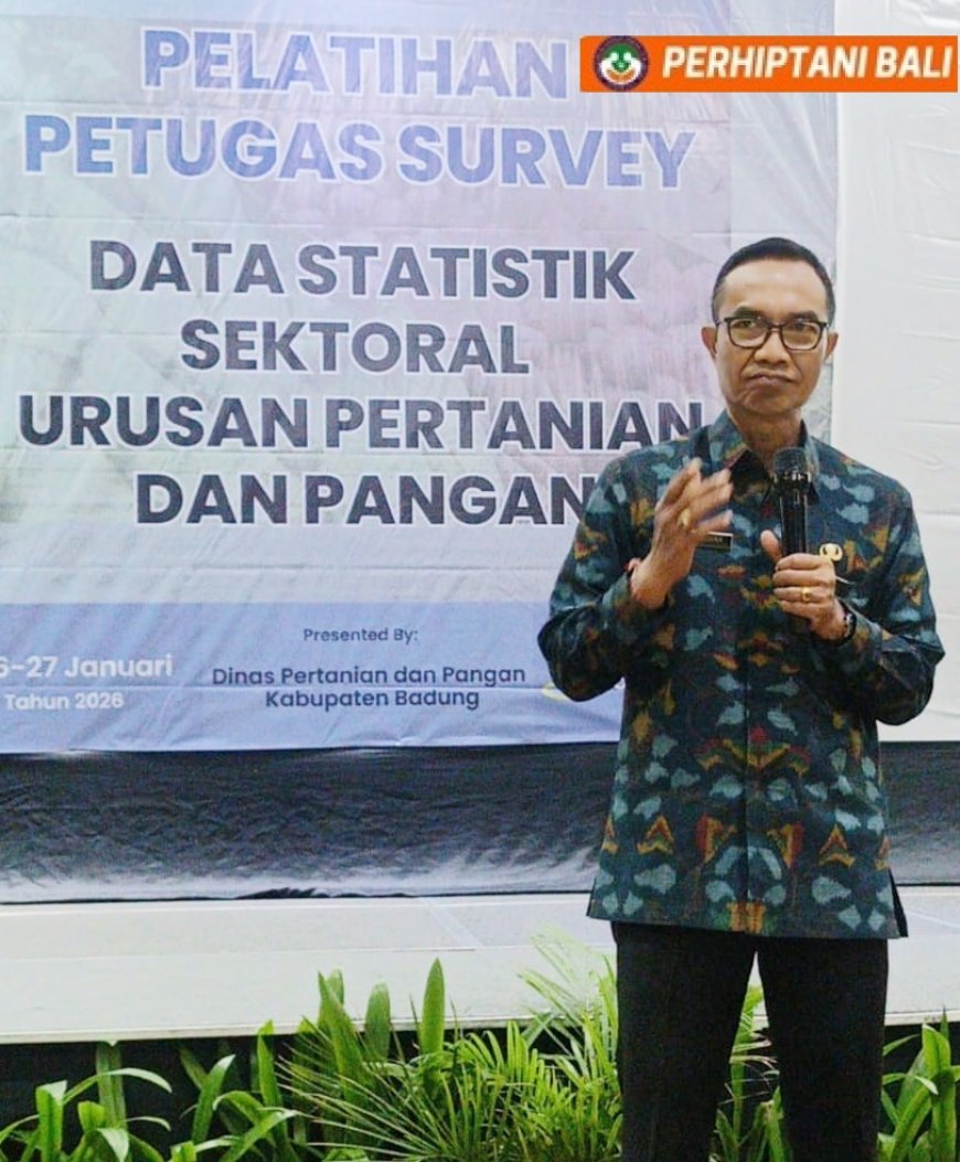 Bimtek Statistik Perkuat Akurasi Data Pertanian Badung