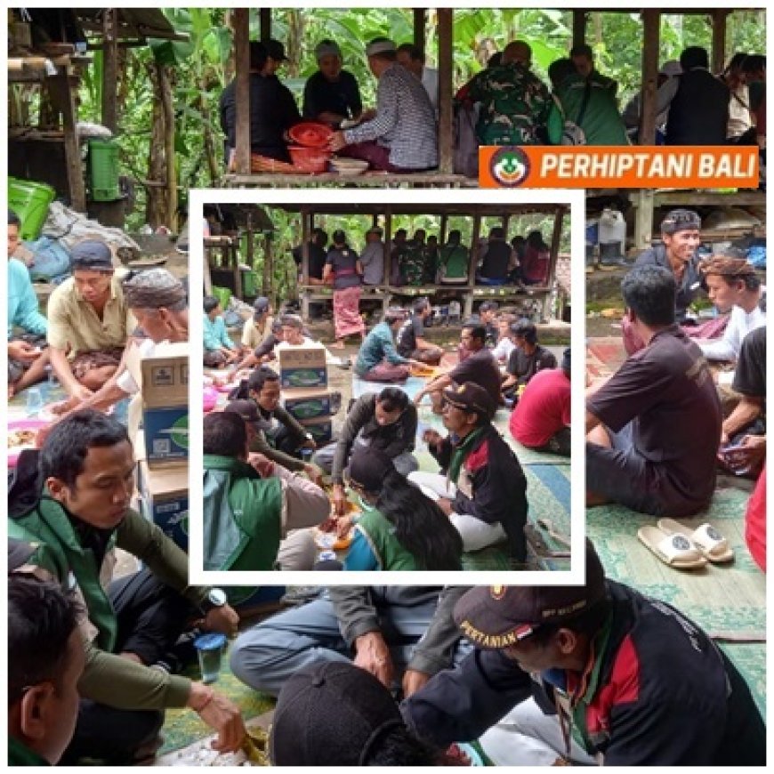 Megibung Usai Panen, Merawat Kebersamaan di Subak Abian Dalem