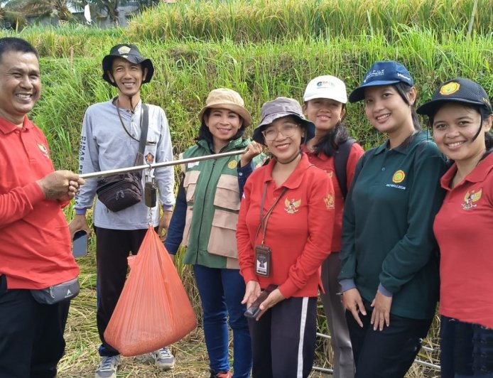 Serangan Terkendali, Subak Babakan Tembus 6,6 Ton/Ha