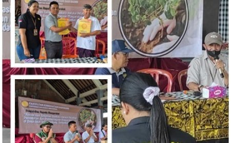 “Tanaman Upakara Langka, UNHI Gandeng Penyuluh”