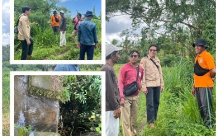 Demi Air ke Sawah, Tim Verifikasi IRPIP Turun ke Subak Aan