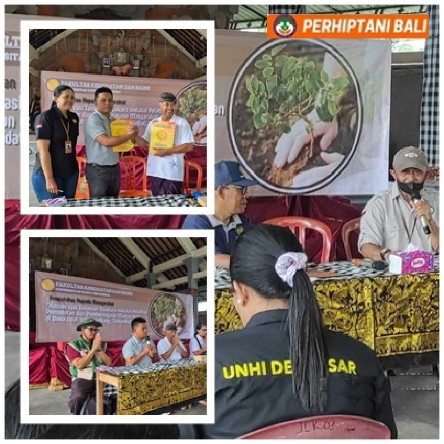 “Tanaman Upakara Langka, UNHI Gandeng Penyuluh”