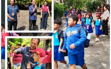 BBRMP Bali Diserbu 200 Siswa, Belajar Tani Jadi Seru