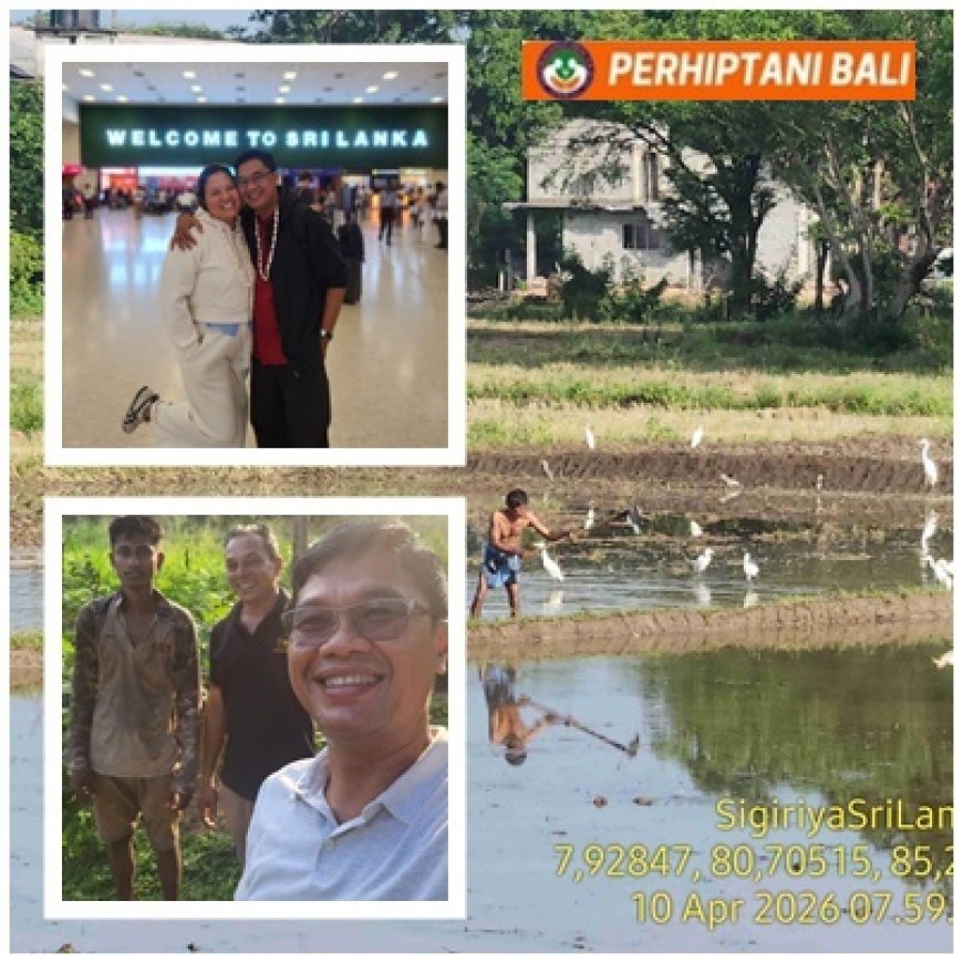 Ngebolang ke Negeri Gajah, “Mas Bas” Tak Bisa Lepas dari Sawah