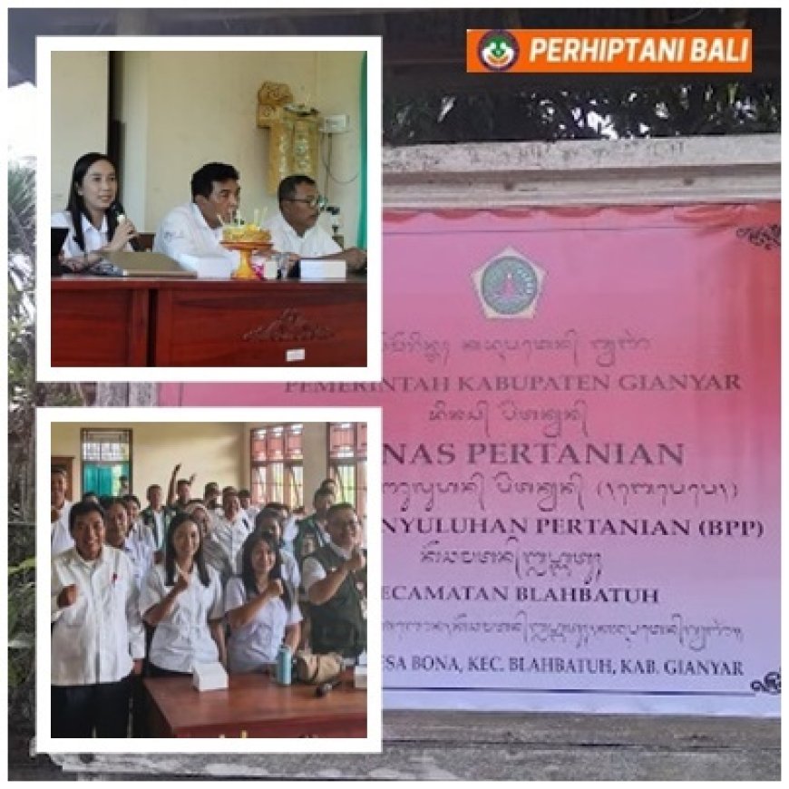 BPP Blahbatuh Jadi War Room Data Pertanian