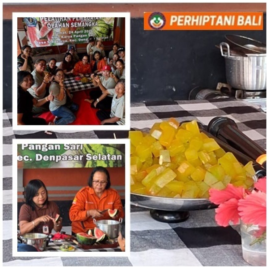 Kulit Semangka Jadi Cuan, Penyuluh–Dinas Gas Hilirisasi