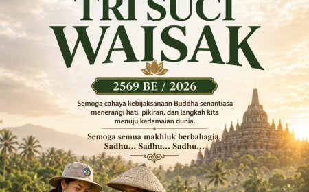 Selamat Hari Raya Tri Suci Waisak 2570 BE.
