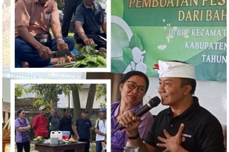 BPP Blahbatuh Racik Inovasi, Petani Kurangi Pestisida Kimia