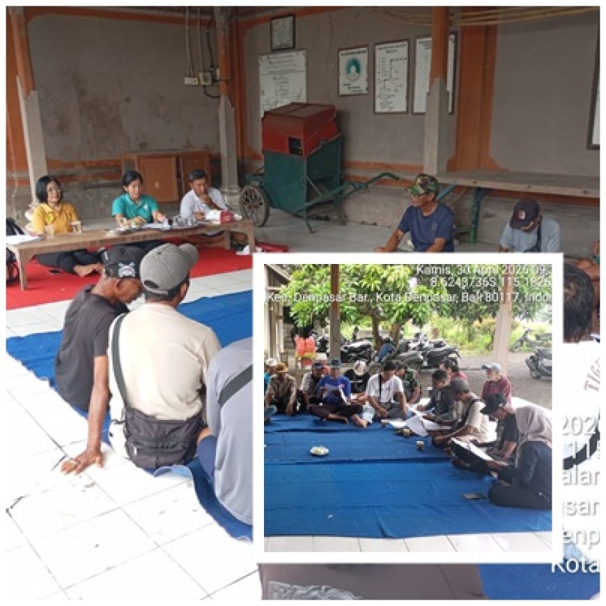 Jelang Tanam, BPP Denbar Bedah Pupuk & Hama di Pagutan