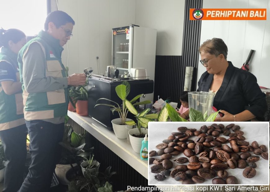 BIDIK HILIRISASI:  Kunker Kelsi Bali, Kopi Wanagiri Didorong Tembus Hotel Berbintang