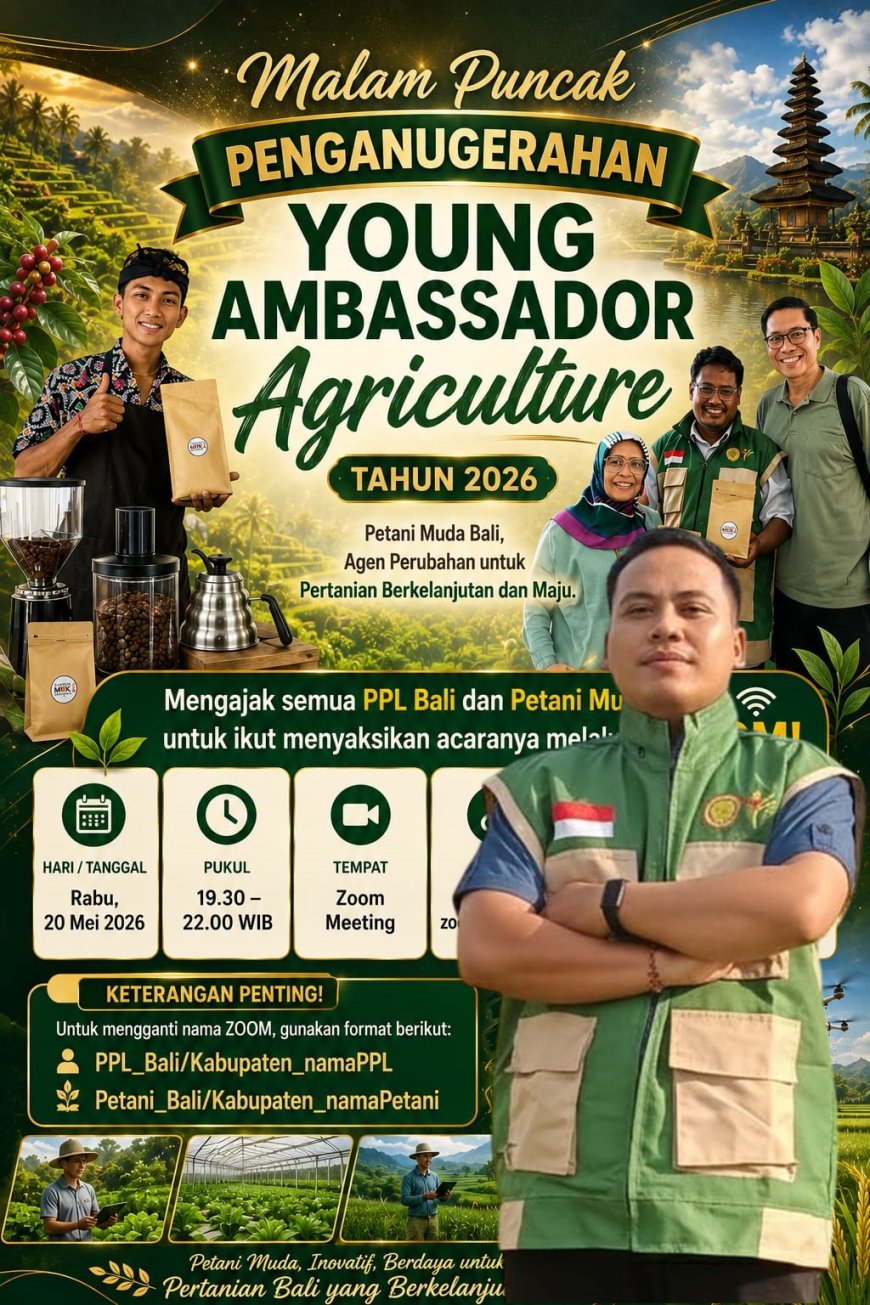 Penyuluh Buleleng Orbitkan Duta Pertanian Muda 2026