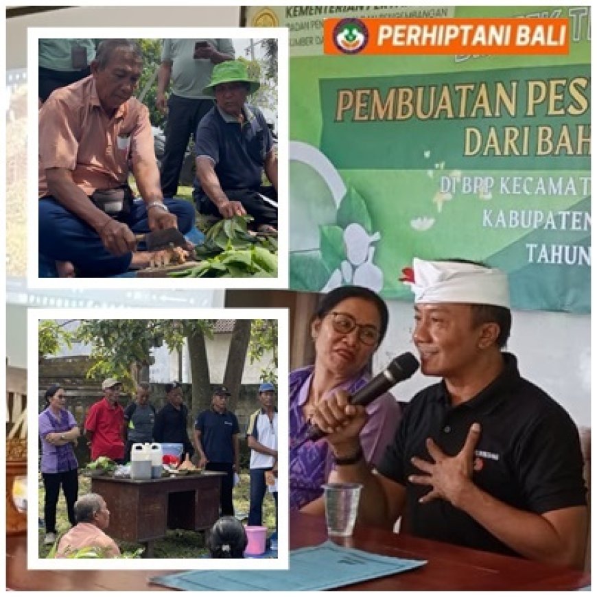 BPP Blahbatuh Racik Inovasi, Petani Kurangi Pestisida Kimia