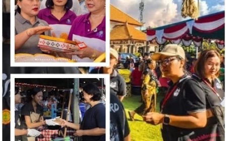 BPP Sukasada Kawal UMKM Binaan Unjuk Gigi di Pasar Rakyat