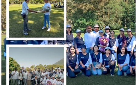 Beda Birokrasi, Tetap Satu Hati: Distan Klungkung dan Penyuluh Perkuat Harmoni di Kebun Raya Bedugul
