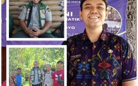 Erikson Butar Butar: Dari Asahan ke Bali, Mengabdi untuk Petani