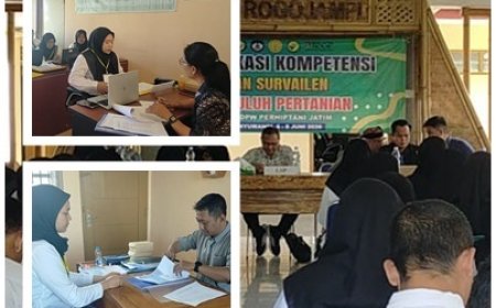 "Dua Asesor PERHIPTANI Bali Cetak 71 Penyuluh Kompeten"