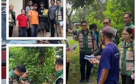 Kelsi Bali Pantau Droping Benih di Klungkung