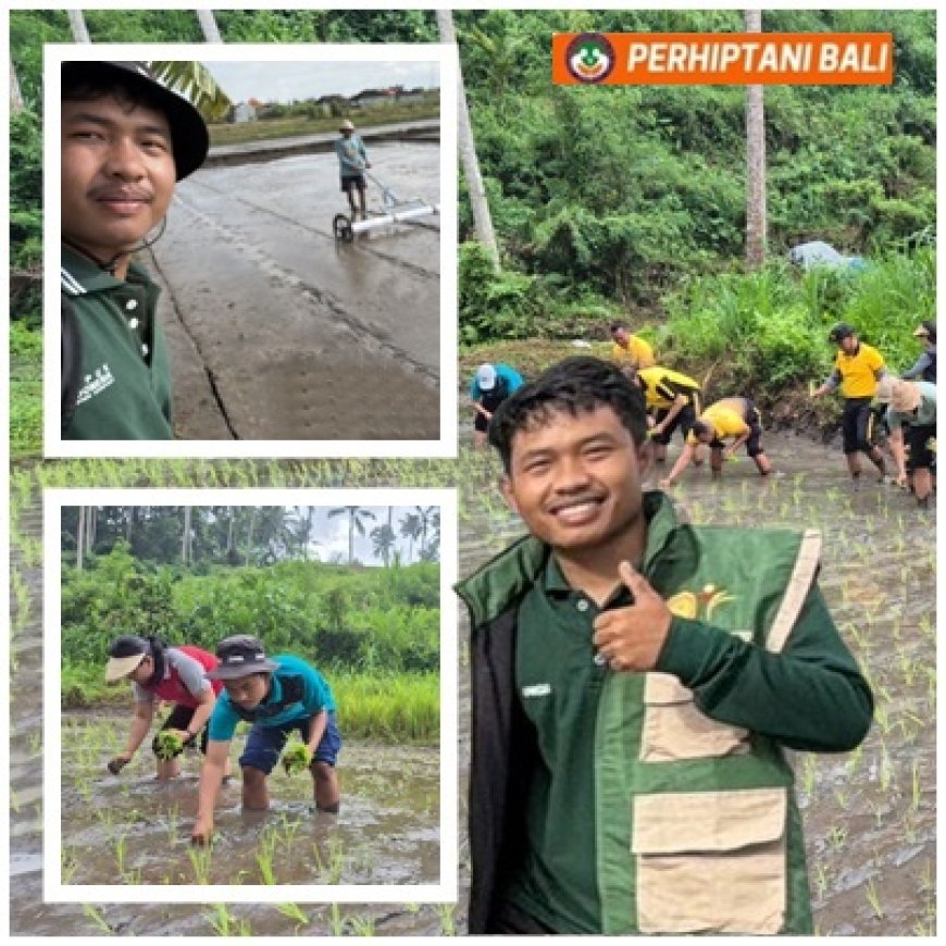 Angga,  Penggerak LTT di Desa Sidan