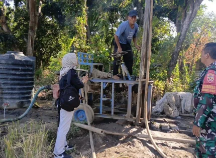 “Menembus Batu, Menjemput Harapan Air”.