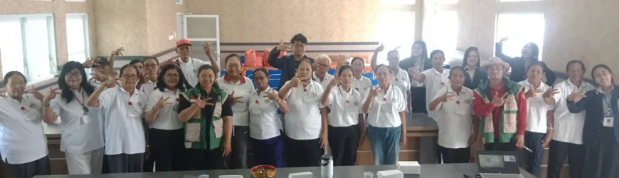 para lansia Desa Keramas, Blahbatuh Gianyar