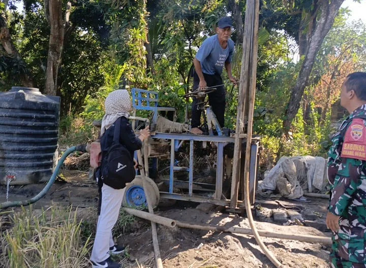 “Menembus Batu, Menjemput Harapan Air”.
