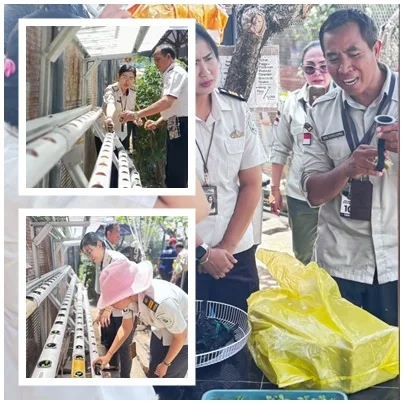 Penyuluh BPP Kuta Utara Tebar Ilmu Hidroponik di Lapas