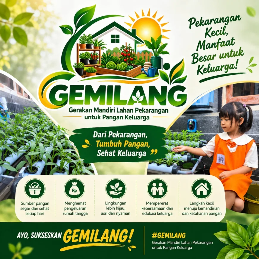 Saat Pekarangan Menjadi Sekolah Pertanian bagi Keisya