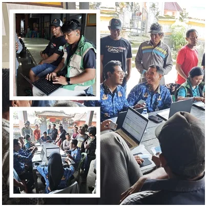 Dari Subak, Penyuluh Kawal Pemutakhiran Data Pupuk