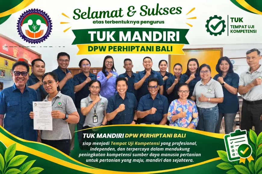 Perhiptani Bali Siapkan TUK, Penyuluh Didorong Makin Kompeten