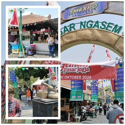 Dari Pasar Ngasem, Produk Pertanian Naik Kelas