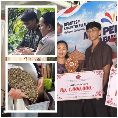 Bukan Sekadar Kopi, Binaan Penyuluh Sukasada Raih Juara Favorit MPP Buleleng
